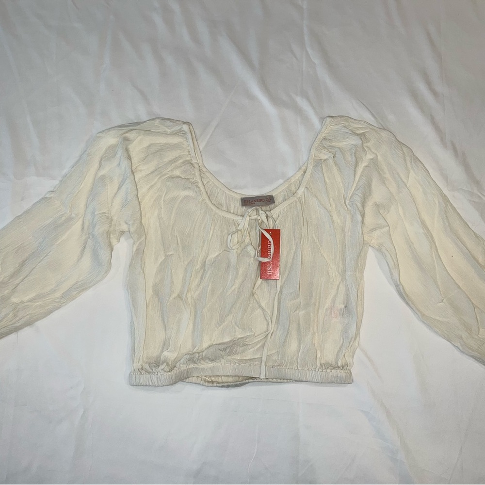 Iisla & Bird Off-White Women's Top